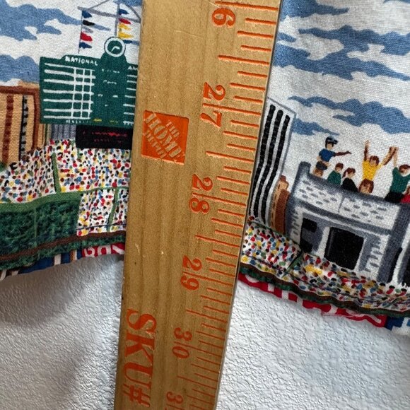 Reyn Spooner Chicago Cubs MLB Wrigley Hawaiian Shirt L Graphic Aloha Vibrant - Picture 6 of 7